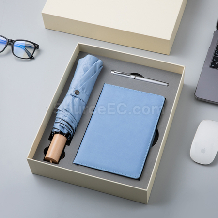Customization Umbrella+Pen+Notebook Set Corporate Gifts