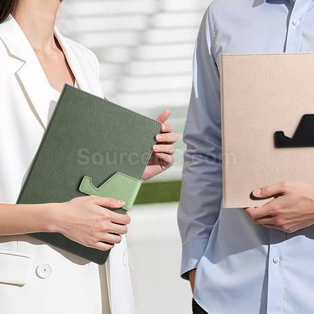 Customization PU Phone Holder and Notebook Corporate Gifts