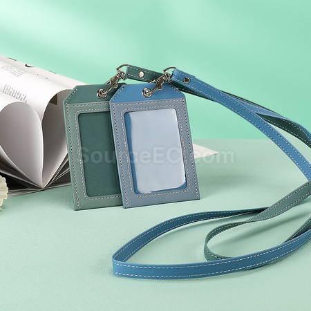 Customization PU Badge Holder Corporate Gifts