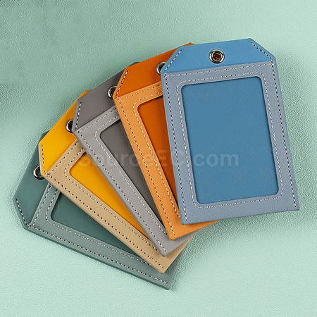 Customization PU Badge Holder Corporate Gifts