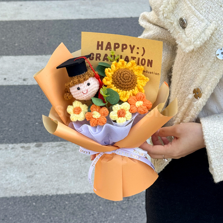 Customization Graduation Flower Bouquet Corporate Gifts