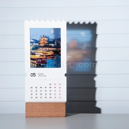 Customization Transparent Film Reversal Printing Ticket Calendar Corporate Gifts