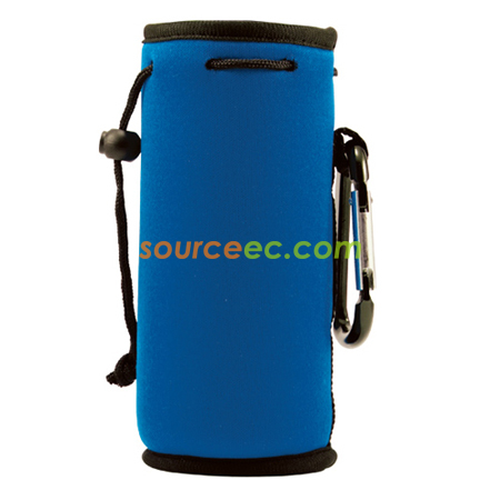 Customization Bottle Cooler Bag with Carabiner Clip Corporate Gifts