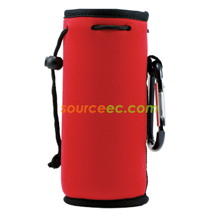 Customization Bottle Cooler Bag with Carabiner Clip Corporate Gifts