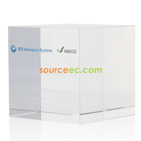 Customization Crystal Paperweight  Corporate Gifts
