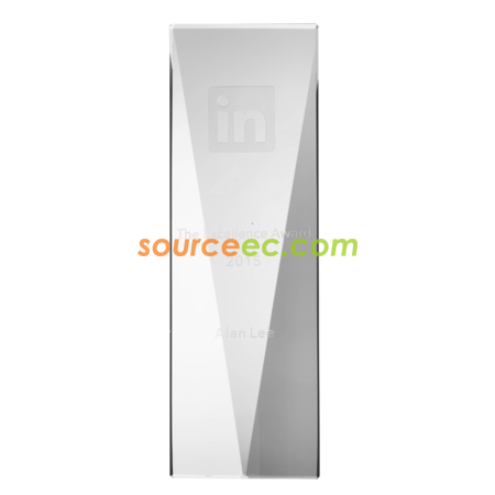 Customization Blue Crystal Trophy Corporate Gifts