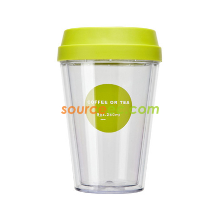 Customization 320ML Small Green Coffee Cup Corporate Gifts