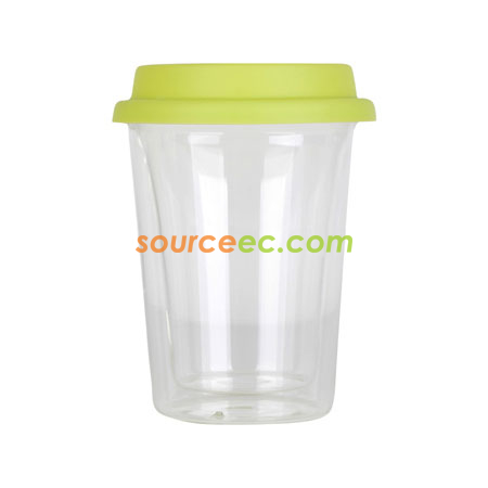 Customization 260ML Silica Double Glass Cup Corporate Gifts