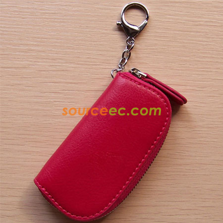 Leather Car Key Case