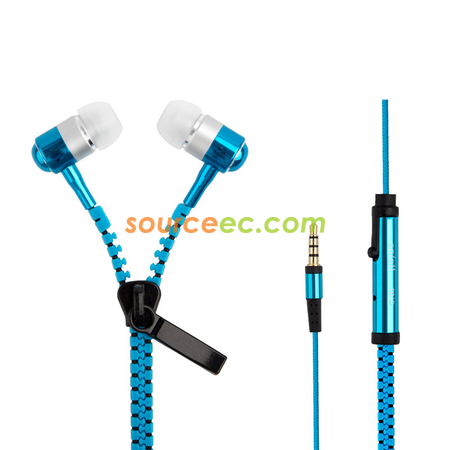 Customization Zipper Earphone Corporate Gifts