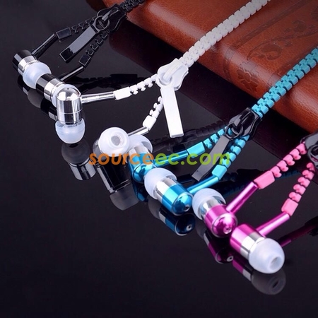 Customization Zipper Earphone Corporate Gifts