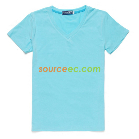 Customization V Neck T-Shirt Corporate Gifts