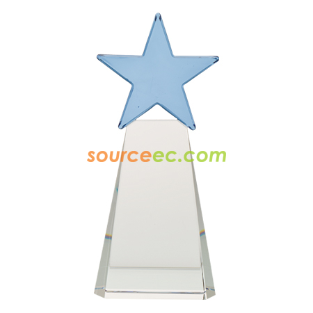 Customization Sapphire Dynostar Crystal Awards Corporate Gifts
