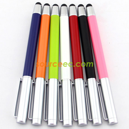 Metal Pen With Stylus