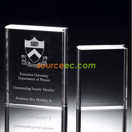 Customization Book Style Crystal Trophy Corporate Gifts