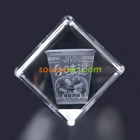 Customization Cube Crystal Trophy Corporate Gifts