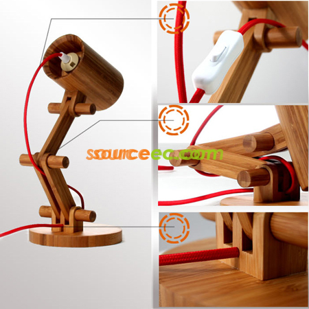 Customization Bamboo Lamp Corporate Gifts