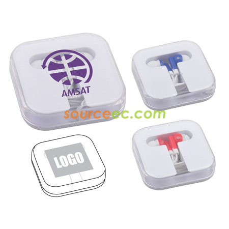 Customization Portable Ear Buds Corporate Gifts