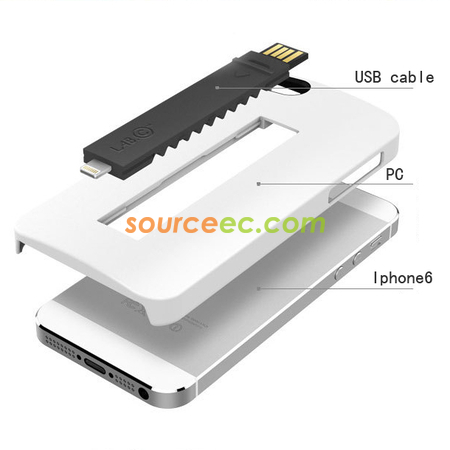 Customization iPhone6 With A USB Cable Protective Shell Corporate Gifts