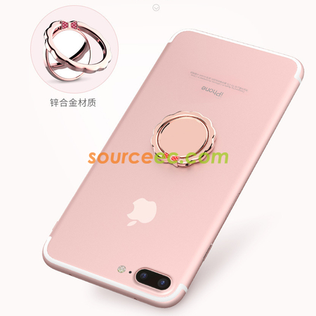 Butterfly Flowers Mobile Phone Ring Buckle