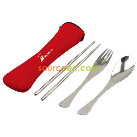 Stainless Portable Tableware Set