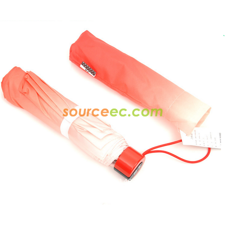 Customization Gradient Three Folding Umbrella Corporate Gifts