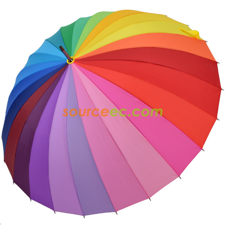 Customization 24 Colors Straight Umbrella Corporate Gifts