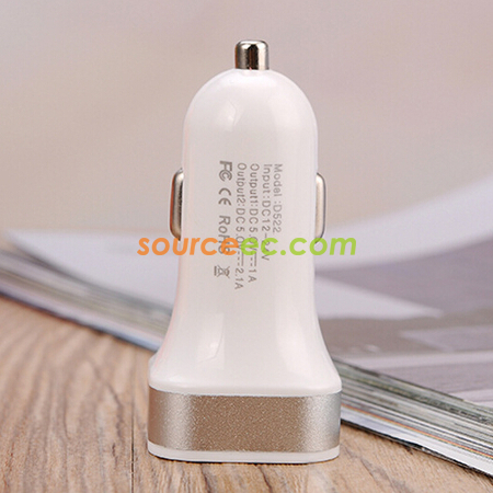 Customization Dual-port USB car charger Corporate Gifts