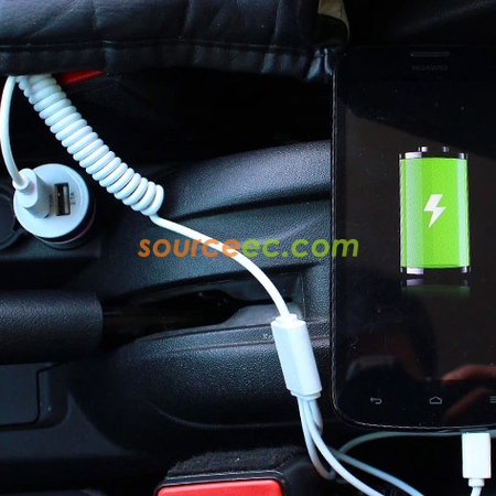 Customization Dual-port USB Car Charger Corporate Gifts
