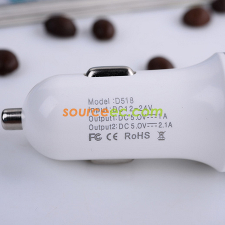 Customization Dual-port USB Car Charger Corporate Gifts