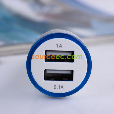 Customization Dual-port USB Car Charger Corporate Gifts