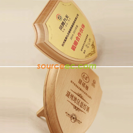 Customization Wooden Plaque Corporate Gifts