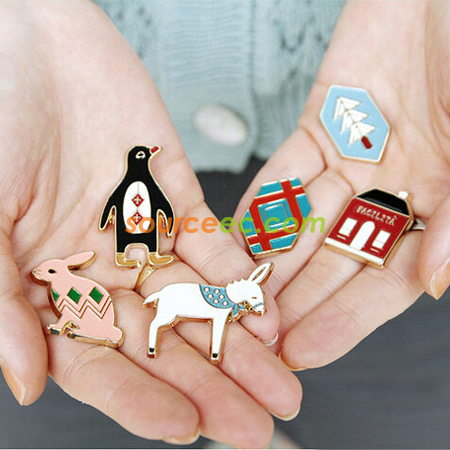 Customization Animal Badge Corporate Gifts