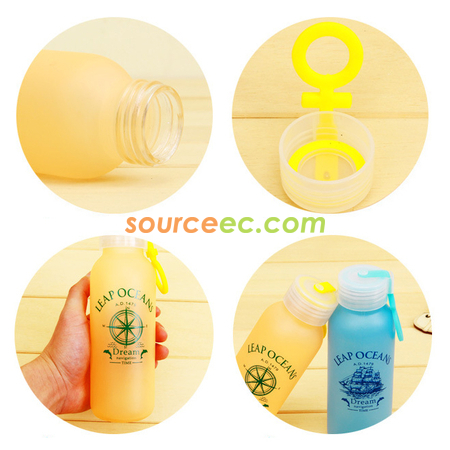 Customization 300ML Portable Glass Bottles Corporate Gifts