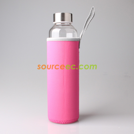 360ML Portable Thermal Insulation Glass Bottles