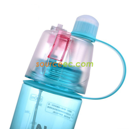 Customization 600ML Water Spray Sports Bottle Corporate Gifts