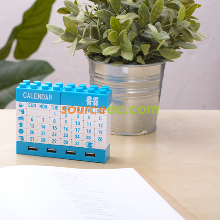 Customization Building Blocks Calendar Corporate Gifts