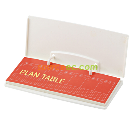 Weekly Schedule Desk Calendar