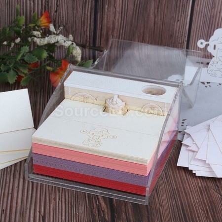 Customization 3D Fortuna Memo Paper Corporate Gifts