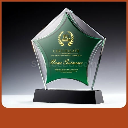 Customization Pentagram  Crystal Seat Corporate Gifts