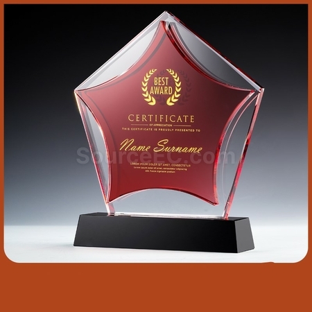 Customization Pentagram  Crystal Seat Corporate Gifts