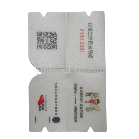Customized Folding Mask Storage Clip,customized Face Mask Holder,face mask gift
