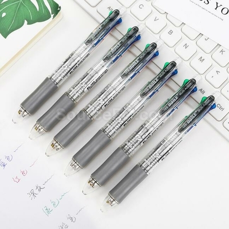 Customization Multifunctional 4-Color Ballpoint Pen + Mechanical Pencil Corporate Gifts