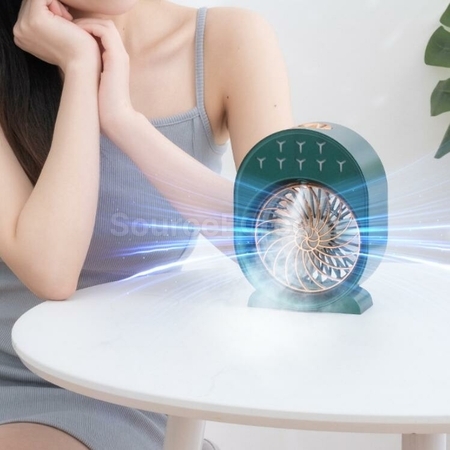 Customization USB Desktop Small Air Conditioner Cooling Fan Corporate Gifts
