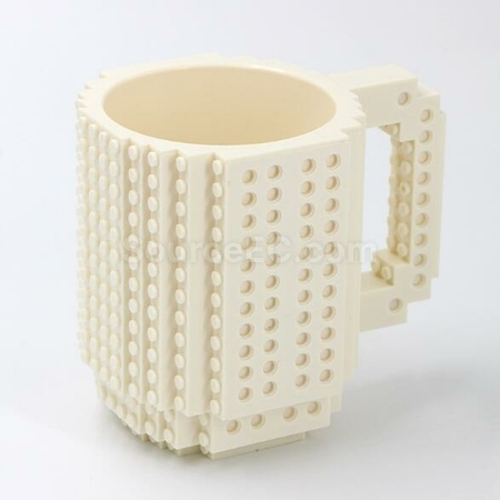 Customization DIY Assembled Coffee Block Mug Corporate Gifts