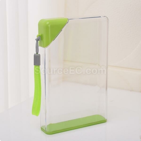 Customization A5 paper plastic square water bottle Corporate Gifts