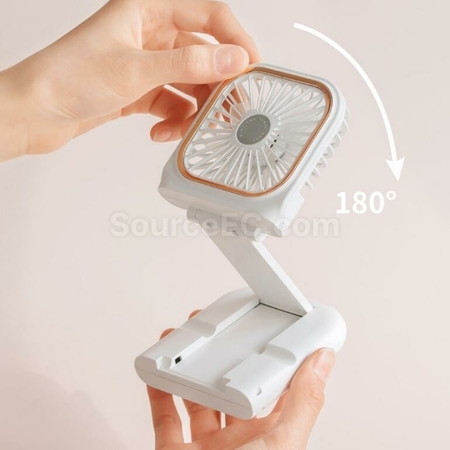 Customization USB mobile phone holder with power bank hanging neck fan Corporate Gifts