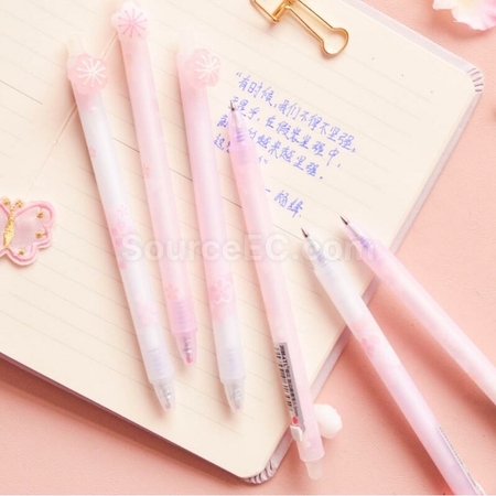 Customization Sakura Neutral Erasable Pen Corporate Gifts