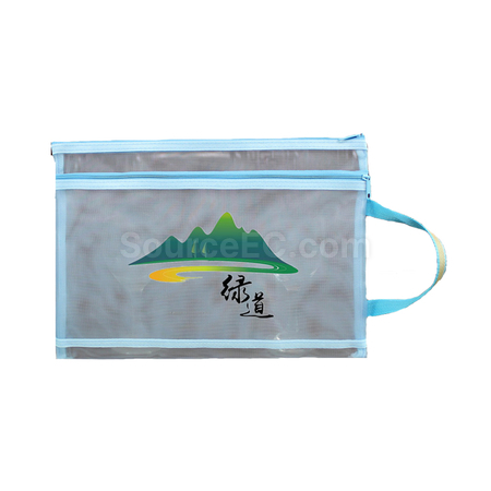 Customization Portable Two-zipper File Bag Corporate Gifts
