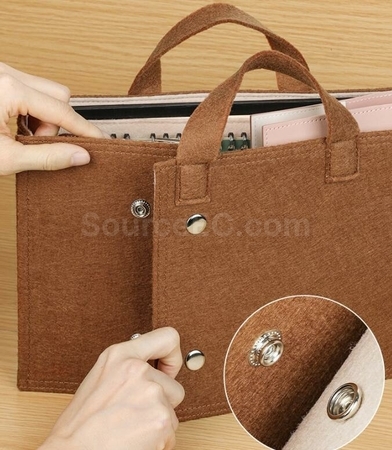 Customization Felt Folding Large Capacity Storage Bag Corporate Gifts